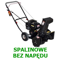 Odśnieżarki spalinowe bez napędu