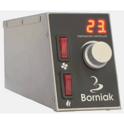 Wędzarnia elektryczna, cyfrowa z generatorem dymu Borniak UWD-150 V.1.3 w obudowie Alu-Cynk (prod: 08.2021r.)