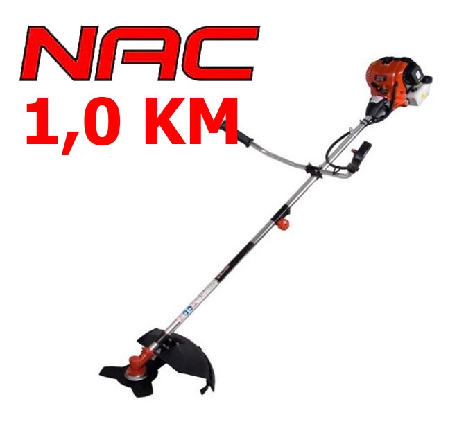 WYPRZEDAŻ! Kosa spalinowa NAC BP254 10 V moc 1 KM, szerokość cięcia: 42cm WYPRZEDAŻ! Kosa spalinowa NAC BP254 10 V moc 1 KM, szerokość cięcia: 42cm