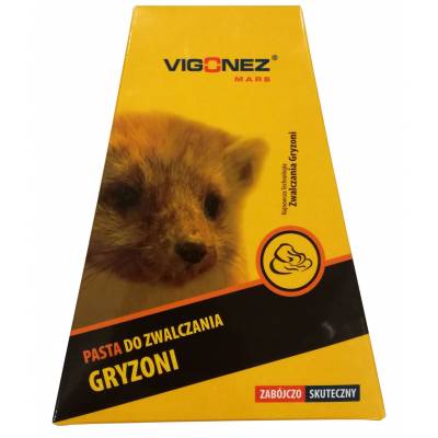 Skuteczna trutka na kuny, łasice, duże gryzonie VIGONEZ pasta150g