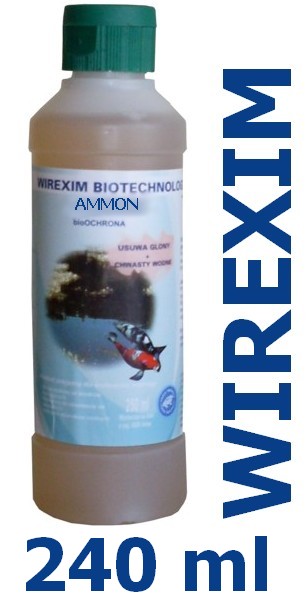 BioBryłki usuwające amoniak WIREXIM BIOTECHNOLOGIE Ammon 240 ml