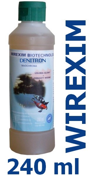 BioBryłki usuwające azotyn WIREXIM BIOTECHNOLOGIE Denitron 240 ml