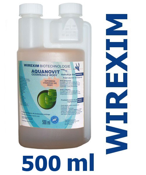 Preparat do odświeżania wody Aquanovit WIREXIM BIOTECHNOLOGIE 0.5 litra