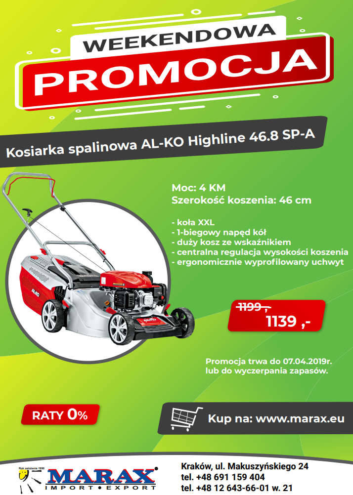 Promocja weekendowa 05.04-07.04