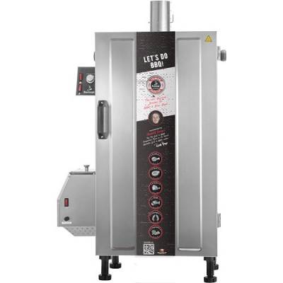 Wędzarnia elektryczna barbecue BBQ, smoker cyfrowy z generatorem dymu Borniak BBDS-150 SIMPLY ver.1.3 INOX 20kg wsadu - PROMOCJA: raty 0%