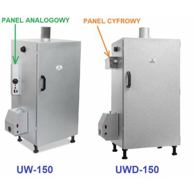 Wędzarnia elektryczna, cyfrowa z generatorem dymu Borniak UWD-150 V.1.3 w obudowie Alu-Cynk - PROMOCJA: raty 0% - OSTATNIA SZTUKA!