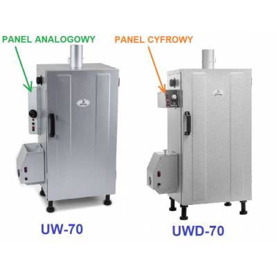 Wędzarnia elektryczna, cyfrowa, domowa z generatorem dymu Borniak UWD-70 ver.1.3 - PROMOCJA: darmowa dostawa